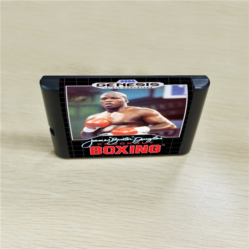 Фото James Buster Douglas Knock Out Boxing - 16 bit MD Games Cartridge For MegaDrive Genesis console | Электроника