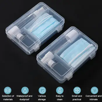 2020 Newest Mask Cases Portable Dustproof Mask Box Transparent Mask Storage Container Moistureproof Spray Bottle Organizer
2020 Newest Mask Cases Portable Dustproof Mask Box Transparent Mask Storage Container Moistureproof Spray Bottle Organizer
