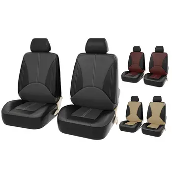 Universal Car Seat Covers Front Seats Black Faux Leather Car Seat Cover Set Universal Car Accessories Interior Seat Protector
Universal Car Seat Covers Front Seats Black Faux Leather Car Seat Cover Set Universal Car Accessories Interior Seat Protector