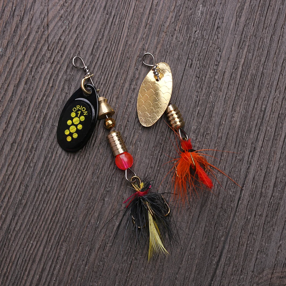 New 1pc Rotating Spinner Spoon Hard Fishing Lure Metal Sequins Bait with Treble Hook Wobbler Crankbait Fishing Tackle
New 1pc Rotating Spinner Spoon Hard Fishing Lure Metal Sequins Bait with Treble Hook Wobbler Crankbait Fishing Tackle