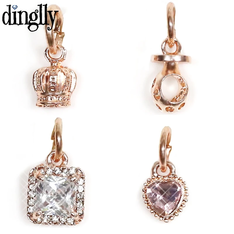 2Pcs/Lot Rose Gold Crown Honeycomb Pendant Pink Crystal Zircon Love Heart Shape Charm Fit Original Bracelet Bangle Necklace Gift
2Pcs/Lot Rose Gold Crown Honeycomb Pendant Pink Crystal Zircon Love Heart Shape Charm Fit Original Bracelet Bangle Necklace Gift