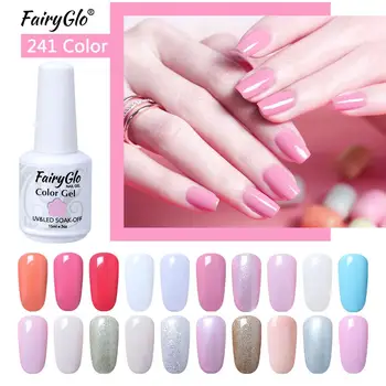 FairyGlo 15ML Pure Color UV Gel Polish Soak Off Nail Art Varnish Vernis Semi Permanent UV Nail Polish Gel Lacquer For Manicure
FairyGlo 15ML Pure Color UV Gel Polish Soak Off Nail Art Varnish Vernis Semi Permanent UV Nail Polish Gel Lacquer For Manicure