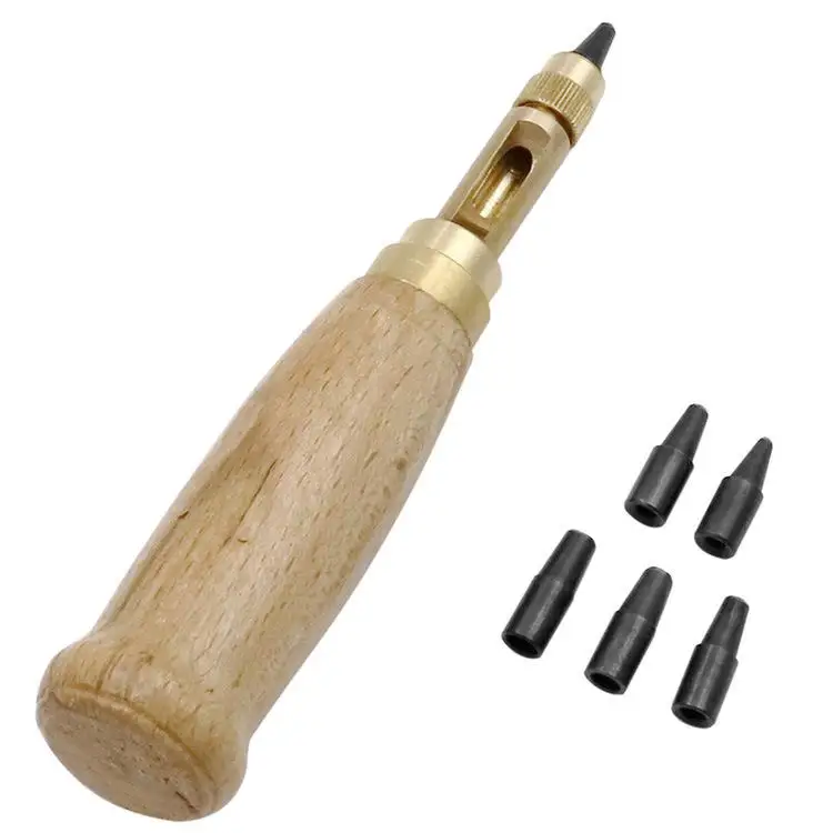 Adeeing 1 Set Leather Screw Hole Punch Bookbinding Tool Kit Set Book Craft Drill Hole Maker 1.5-4mm Sewing Tools
Adeeing 1 Set Leather Screw Hole Punch Bookbinding Tool Kit Set Book Craft Drill Hole Maker 1.5-4mm Sewing Tools