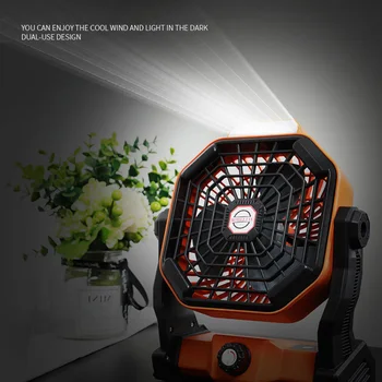 Two-In- One Lighting/Fan Mini Mobile USB Charging Fan Lamp 270° Rotation Three Lighitng Modes table lamp
Two-In- One Lighting/Fan Mini Mobile USB Charging Fan Lamp 270° Rotation Three Lighitng Modes table lamp