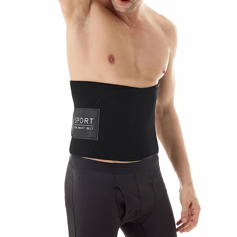 Фото Неопреновый пояс для похудения мужчин сауны тренировки талии | Мужская одежда