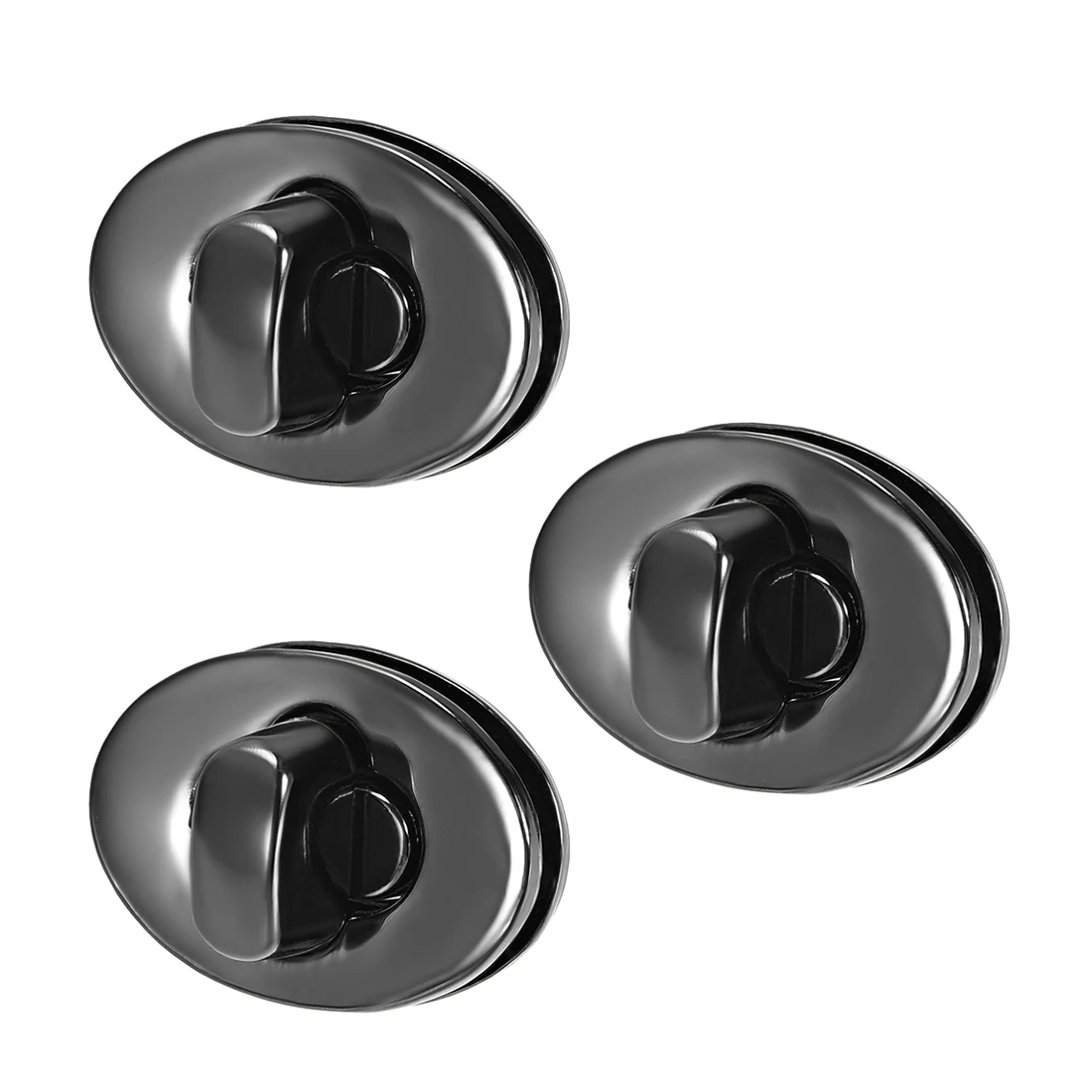 uxcell 3 Sets Oval Purses Twist Lock 23mm x 17mm Clutches Closures for DIY Bag Making - Black Gun
uxcell 3 Sets Oval Purses Twist Lock 23mm x 17mm Clutches Closures for DIY Bag Making - Black Gun