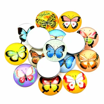 WYSIWYG 30pcs 20mm Random Mix Designs Butterfly Glass Cabochon Jewelry Pendant Cabochon Jewelry Making DIY Handmade Craft
WYSIWYG 30pcs 20mm Random Mix Designs Butterfly Glass Cabochon Jewelry Pendant Cabochon Jewelry Making DIY Handmade Craft