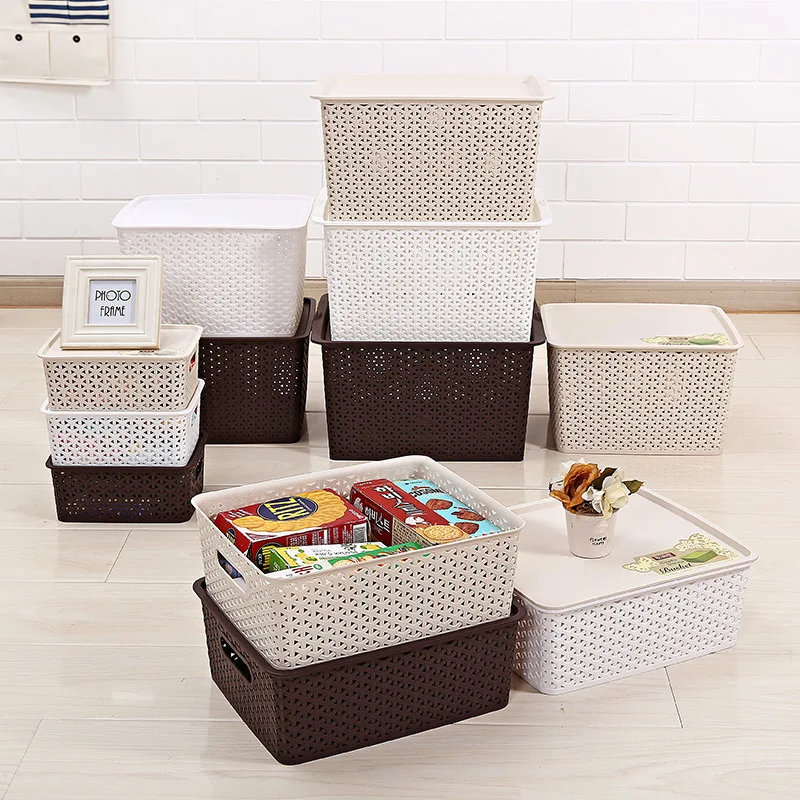 9007 Decorative Pattern Storage Basket Desktop Multi-functional Storage Basket Weave Basket Rattan Storage Basket with Lid
9007 Decorative Pattern Storage Basket Desktop Multi-functional Storage Basket Weave Basket Rattan Storage Basket with Lid