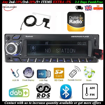 Digital Audio Broadcast MP3/WMA FM USB SD DAB+ Car Bluetooth Card Machine 1 Din Car Radio RDS LCD Screen Hands-Free 2018 New
Digital Audio Broadcast MP3/WMA FM USB SD DAB+ Car Bluetooth Card Machine 1 Din Car Radio RDS LCD Screen Hands-Free 2018 New