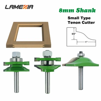 LAMEZIA 3pcs/set 8mm Handle Professional S-shaped Mortise Knife Router Bits Set Door Board Milling Cutter Kit Woodworking Tool
LAMEZIA 3pcs/set 8mm Handle Professional S-shaped Mortise Knife Router Bits Set Door Board Milling Cutter Kit Woodworking Tool