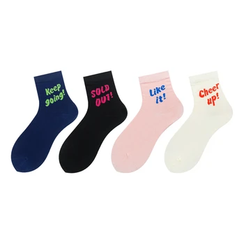 Four Seasons Socks Tube New Cheer Up Like It Keep Going Sock Female Tide Socks Harajuku Short Socks Tide Sock Christmas
Four Seasons Socks Tube New Cheer Up Like It Keep Going Sock Female Tide Socks Harajuku Short Socks Tide Sock Christmas