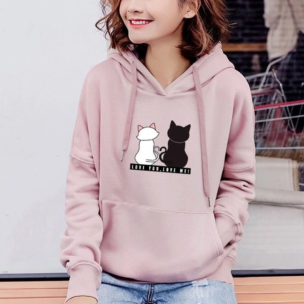 ladies Hoodies Pullover Women fashion cat Printed Sweatshirt Fashion Ladies Sport Hoodies pocket Casual women's Hoodies
ladies Hoodies Pullover Women fashion cat Printed Sweatshirt Fashion Ladies Sport Hoodies pocket Casual women's Hoodies