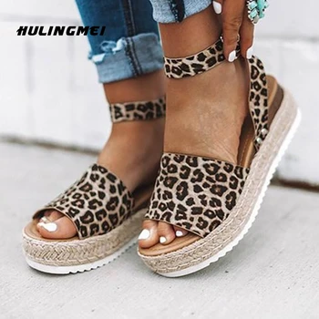 Women Platform Sandals Buckle Strap Gladiator Open Toe Sandals Hemp Platform Shoes Female Casual Ladies Sandals Plus Size
Women Platform Sandals Buckle Strap Gladiator Open Toe Sandals Hemp Platform Shoes Female Casual Ladies Sandals Plus Size