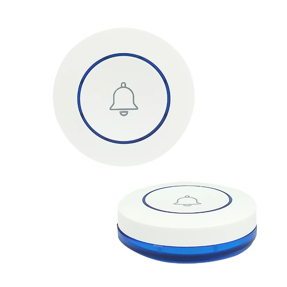 Wireless Doorbell Alarm Smart Chimes Doorbell Button DingDong for 433Mhz 1527 Home Alarm System
Wireless Doorbell Alarm Smart Chimes Doorbell Button DingDong for 433Mhz 1527 Home Alarm System