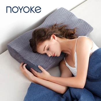 NOYOKE Memory Foam Pillows Orthopedic Bed Neck Pillow Slow Response Cervical Protect Soft Pillows for Travel Home
NOYOKE Memory Foam Pillows Orthopedic Bed Neck Pillow Slow Response Cervical Protect Soft Pillows for Travel Home