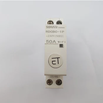 1P 50A WiFi Smart Circuit Breaker Automatic recloser overload and short circuit protection for Amazon Alexa and Google home
1P 50A WiFi Smart Circuit Breaker Automatic recloser overload and short circuit protection for Amazon Alexa and Google home
