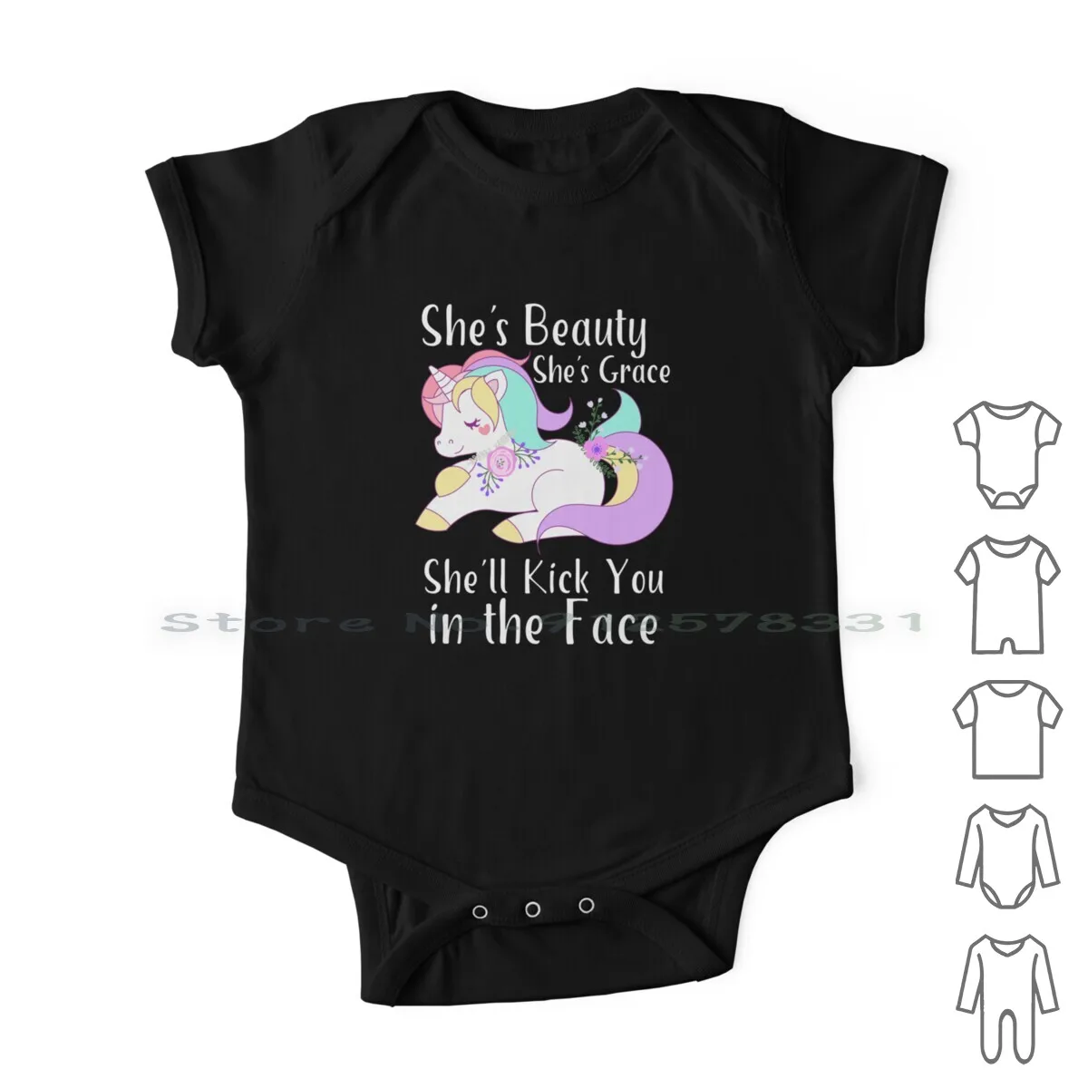 She's Beauty She's Grace She'll Kick You In The Face Cute Unicorn Newborn Baby Clothes Rompers Cotton Jumpsuits Shes Beauty
She's Beauty She's Grace She'll Kick You In The Face Cute Unicorn Newborn Baby Clothes Rompers Cotton Jumpsuits Shes Beauty