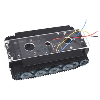 FBIL-Rc Tank Smart Robot Tank Car Chassis Kit Rubber Track Crawler for Arduino Diy Robot Toys for Children
FBIL-Rc Tank Smart Robot Tank Car Chassis Kit Rubber Track Crawler for Arduino Diy Robot Toys for Children