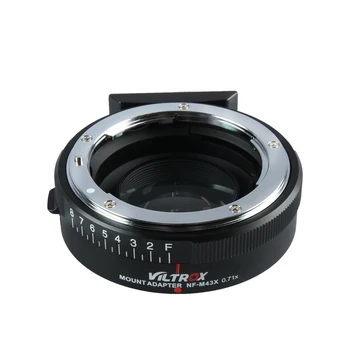 Wholesale NF-M43X Focal Reducer Speed Booster Adapter Turbo Aperture for Nikon Lens to M4/3 camera GH4 GH5GK GH85GK GF7GK GX7
Wholesale NF-M43X Focal Reducer Speed Booster Adapter Turbo Aperture for Nikon Lens to M4/3 camera GH4 GH5GK GH85GK GF7GK GX7