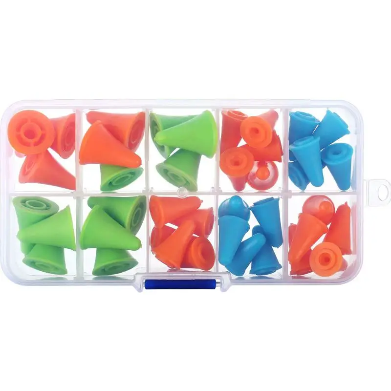 New 40 Pieces Multi-Colored Needle Point Stoppers Needle Point Protectors Needles Knitting Accessories with Plastic Storage Box,
New 40 Pieces Multi-Colored Needle Point Stoppers Needle Point Protectors Needles Knitting Accessories with Plastic Storage Box,