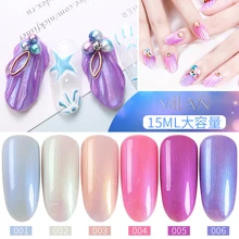 MiLAN 6pcs/set 15ml Mermaid Nail Gel Polish Kit Shell Pearl Color Gels Nails Art Varnish Lot UV Semi Permanent Nail Lacquer
MiLAN 6pcs/set 15ml Mermaid Nail Gel Polish Kit Shell Pearl Color Gels Nails Art Varnish Lot UV Semi Permanent Nail Lacquer