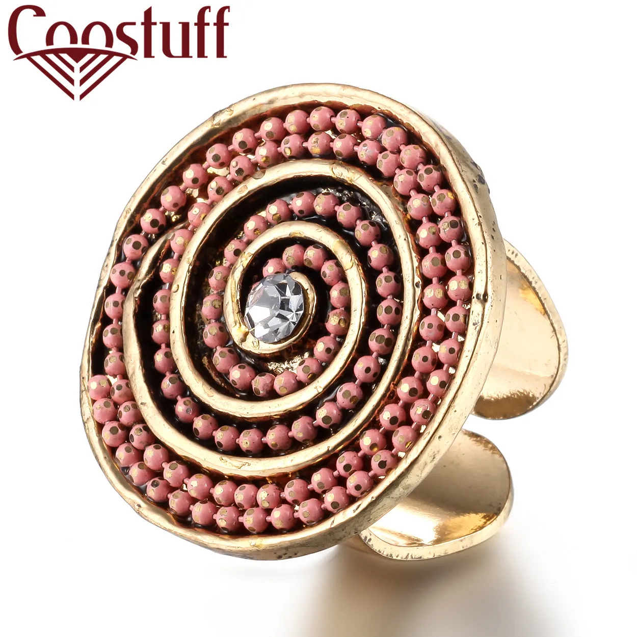 Unique Design Wholesale Resizable Rings For Women Fashion Statement rhinestone Jewelry Conch Ring Gold Color anillos mujer
Unique Design Wholesale Resizable Rings For Women Fashion Statement rhinestone Jewelry Conch Ring Gold Color anillos mujer