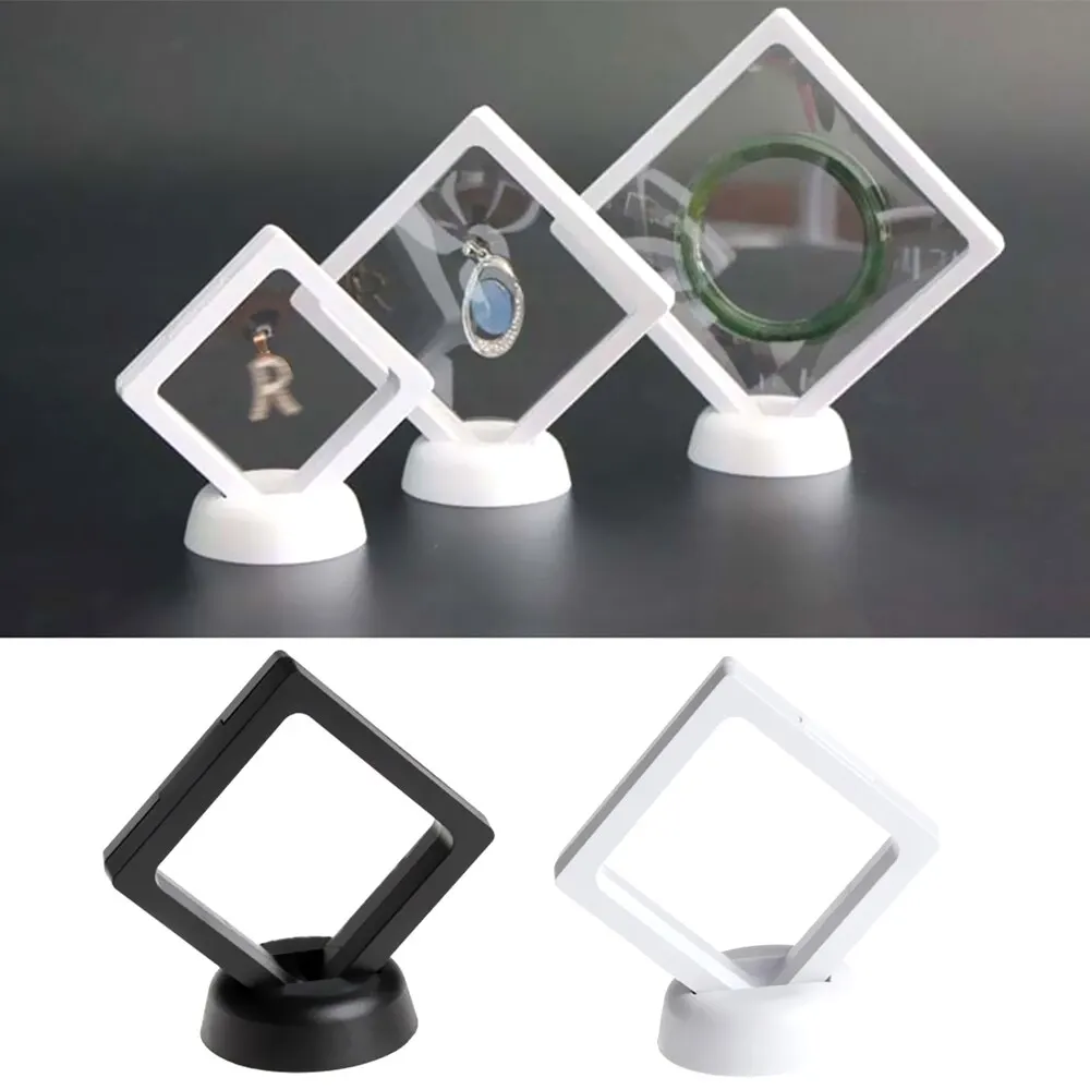 Floating Picture Frame Shadow Box Jewelry Display Stand Ring Pendant Holder Protect Jewellery Stone Presentation Case 3D Boxs
Floating Picture Frame Shadow Box Jewelry Display Stand Ring Pendant Holder Protect Jewellery Stone Presentation Case 3D Boxs