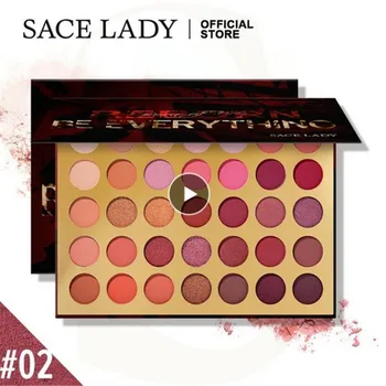 SACE LADY Matte Eyeshadow Palette Makeup Glitter Eye Shadow Make Up Long Lasting Waterproof 35 Colors Natural Cosmetic Wholesale
SACE LADY Matte Eyeshadow Palette Makeup Glitter Eye Shadow Make Up Long Lasting Waterproof 35 Colors Natural Cosmetic Wholesale