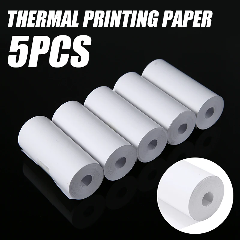 5 Rolls White Camera Printing Thermal Paper Instant Print Kids Camera Printing Paper Replacement Accessories Parts
5 Rolls White Camera Printing Thermal Paper Instant Print Kids Camera Printing Paper Replacement Accessories Parts