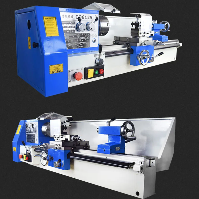 CQ6125 Multi-function high precision metal lathe micro lathe woodworking bench lathe small household lathe
CQ6125 Multi-function high precision metal lathe micro lathe woodworking bench lathe small household lathe