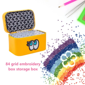 Large Capacity Embroidery Storage Boxes Beads Diamond Painting Container Rhinestones Tools for Carrying Painting
Large Capacity Embroidery Storage Boxes Beads Diamond Painting Container Rhinestones Tools for Carrying Painting