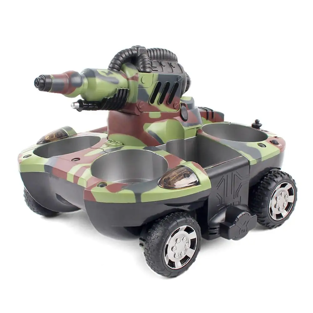 2.4GHz Wireless Remote Control Tank Amphibious Remote Control Tank Ship Charging Water Spraying Remote Control Toys
2.4GHz Wireless Remote Control Tank Amphibious Remote Control Tank Ship Charging Water Spraying Remote Control Toys