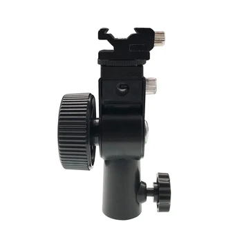 E-Type Universal Camera Flash Speedlite Mount Swivel Light Stand Bracket with Umbrella Reflector Holder for DSLR Camera
E-Type Universal Camera Flash Speedlite Mount Swivel Light Stand Bracket with Umbrella Reflector Holder for DSLR Camera