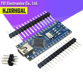 1PCS USB CH340 Nano V3.0 Gold-plated ATmega328P Controller Board Compatible For Nano CH340 USB Driver Nano 3.0 ATmega328P
1PCS USB CH340 Nano V3.0 Gold-plated ATmega328P Controller Board Compatible For Nano CH340 USB Driver Nano 3.0 ATmega328P