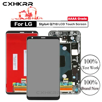 CXHKRR New 6.2" For LG Q Stylo4 LCD Display Touch Screen with Frame Digitizer For LG LG Q Stylo 4 Display Q710CS Q710MS Q710 LCD
CXHKRR New 6.2" For LG Q Stylo4 LCD Display Touch Screen with Frame Digitizer For LG LG Q Stylo 4 Display Q710CS Q710MS Q710 LCD