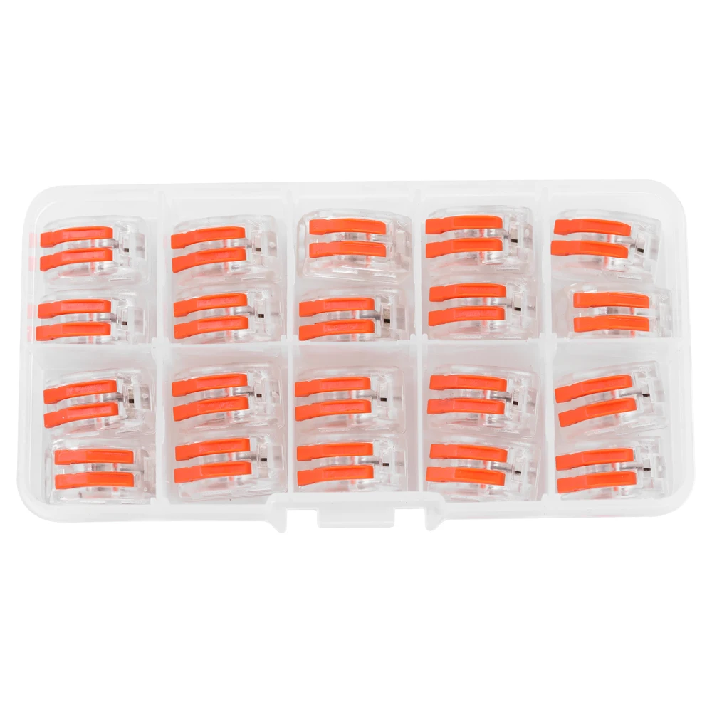 20pcs Flame Retardant Cable Connector Set Universal Wire Connectors Case Kit Quick Terminals
20pcs Flame Retardant Cable Connector Set Universal Wire Connectors Case Kit Quick Terminals