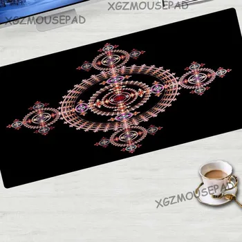 XGZ Large Mouse Pad Black Precision Lock Edge Magician Array Computer Desk Mat Abstract Pattern Natural Rubber Non-slip Xxl
XGZ Large Mouse Pad Black Precision Lock Edge Magician Array Computer Desk Mat Abstract Pattern Natural Rubber Non-slip Xxl