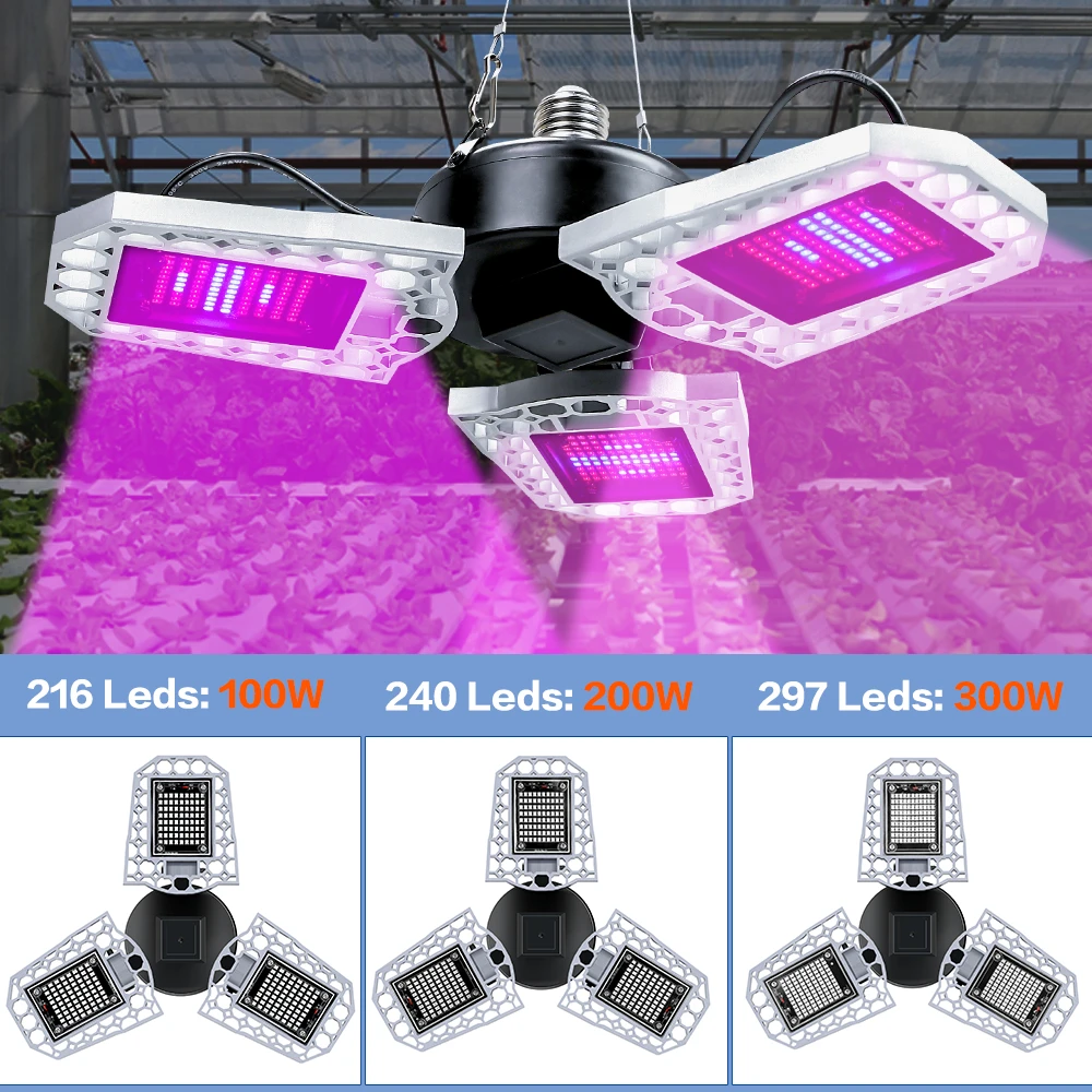 Hydroponics LED Grow Lamp For Plant Cultivation 220V Phyto Growth Light Bulb E27 Full Spectrum LED Seedling Fito Lamp 200W 300W
Hydroponics LED Grow Lamp For Plant Cultivation 220V Phyto Growth Light Bulb E27 Full Spectrum LED Seedling Fito Lamp 200W 300W