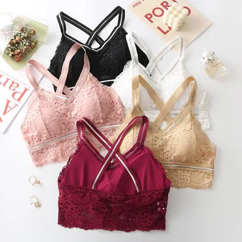 Lace Suspender Wrapped Chest Summer Sexy Beautiful Back Bright Silk Shoulder Strap No Steel Ring Women's Underwear Bra
Lace Suspender Wrapped Chest Summer Sexy Beautiful Back Bright Silk Shoulder Strap No Steel Ring Women's Underwear Bra