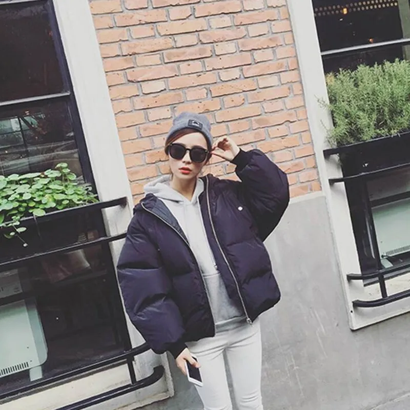 Cotton Clothes 2018 Fall And Winter Clothes New Style Loose-Fit down Coat Women's Short Students Korean-style BF Thick Cotton-Pa
Cotton Clothes 2018 Fall And Winter Clothes New Style Loose-Fit down Coat Women's Short Students Korean-style BF Thick Cotton-Pa