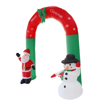 2.4M Giant Santa Claus Snowman Inflatable Arch Garden Yard Archway LED Light with Pump Christmas Halloween Props Party Blow Up
2.4M Giant Santa Claus Snowman Inflatable Arch Garden Yard Archway LED Light with Pump Christmas Halloween Props Party Blow Up
