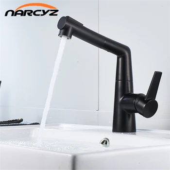 Basin Faucets Brass Chrome Color Bathroom Faucet Vessel Sinks Mixer Vanity Tap Swivel pull out Spout Washbasin Faucet B608
Basin Faucets Brass Chrome Color Bathroom Faucet Vessel Sinks Mixer Vanity Tap Swivel pull out Spout Washbasin Faucet B608
