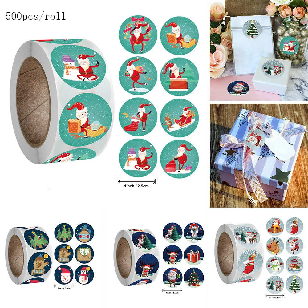 500pcs Merry Christmas Stickers Christmas Tree Elk Candy Bag Sealing Sticker Christmas Gifts Box Labels Decorations New Year
500pcs Merry Christmas Stickers Christmas Tree Elk Candy Bag Sealing Sticker Christmas Gifts Box Labels Decorations New Year