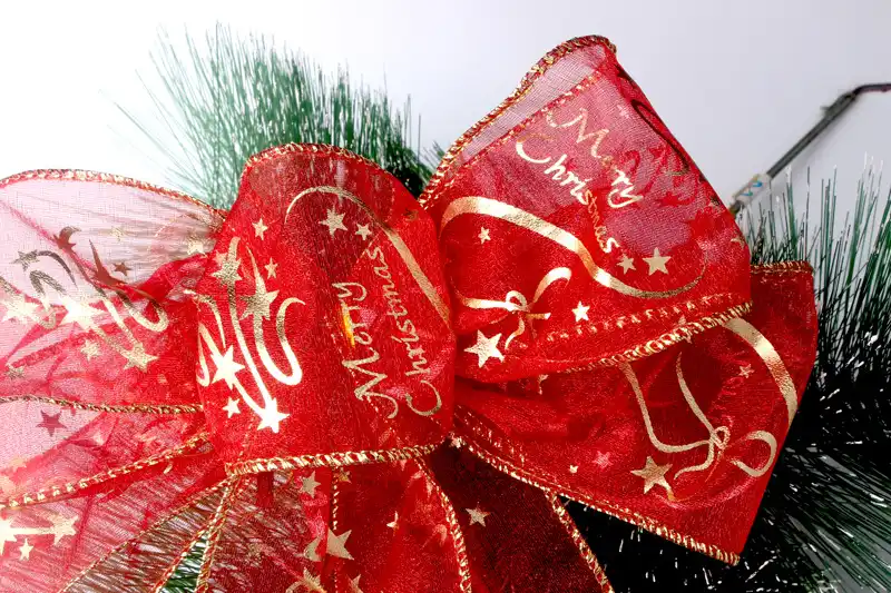 xmas bow ribbon high-grade christmas decorations for home