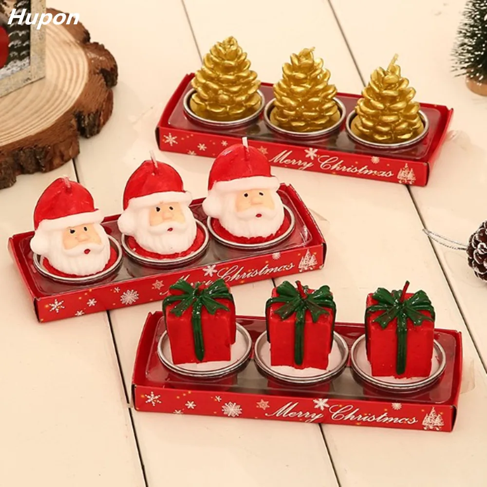 Merry Christmas Decorations for Home 3pcs Tealight Candles Holder New Year Party Decor Christmas Gift adornos de navidad 2019
Merry Christmas Decorations for Home 3pcs Tealight Candles Holder New Year Party Decor Christmas Gift adornos de navidad 2019