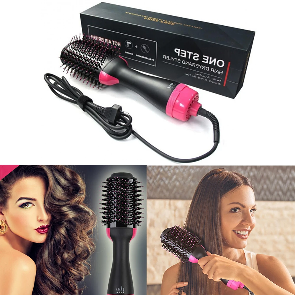 Multifunctional Infrared Ionic Hot Air Brush Comb Straightener Hair Curling One-Step Electric Hair Comb & Volumizer Pro
Multifunctional Infrared Ionic Hot Air Brush Comb Straightener Hair Curling One-Step Electric Hair Comb & Volumizer Pro