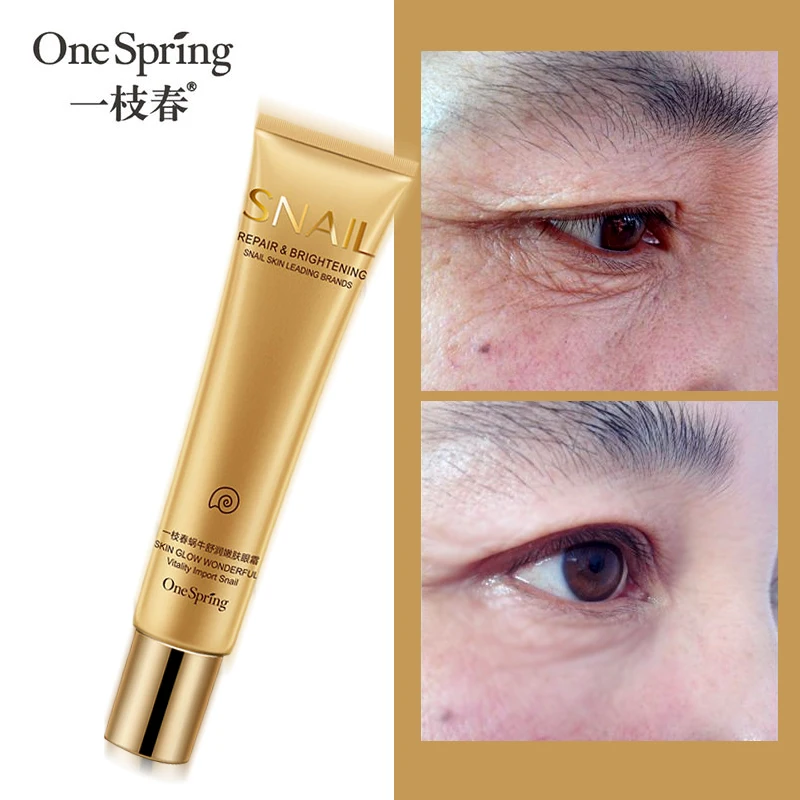 One Spring Snail Essence Repair Eye Serum Moisturizer Remove Dark Circles Whitening Moisturizing Anti-aging Wrinkle Eye Care
One Spring Snail Essence Repair Eye Serum Moisturizer Remove Dark Circles Whitening Moisturizing Anti-aging Wrinkle Eye Care