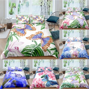 ZEIMON 3D Duvet Cover Set Bedding Sets Double Queen Quilt Cover Butterfly Flowers Bedclothes Bed Linings EUR UK Size 2-3pcs
ZEIMON 3D Duvet Cover Set Bedding Sets Double Queen Quilt Cover Butterfly Flowers Bedclothes Bed Linings EUR UK Size 2-3pcs