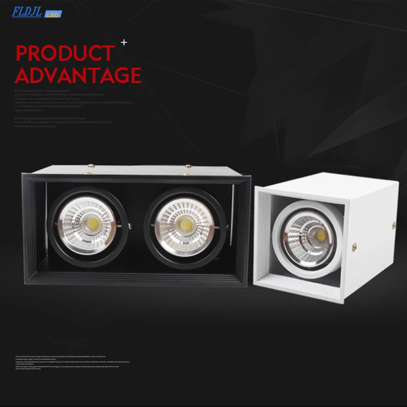 1pcs square Surface Mounted LED COB dimmable Downlights ac110-220V 10W 15W 20W 30W LED Ceiling Lamp Spot Light
1pcs square Surface Mounted LED COB dimmable Downlights ac110-220V 10W 15W 20W 30W LED Ceiling Lamp Spot Light