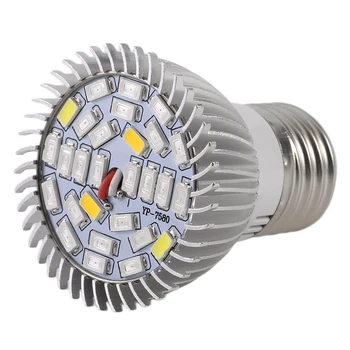 LED Plant Grow Light Full Spectrum 8/28W E27 Plant Growing Lamp Hydroponics For Indoor Greenhouse Flower Grow Box
LED Plant Grow Light Full Spectrum 8/28W E27 Plant Growing Lamp Hydroponics For Indoor Greenhouse Flower Grow Box